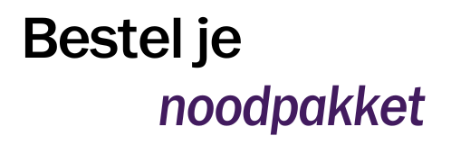 Besteljenoodpakket.nl