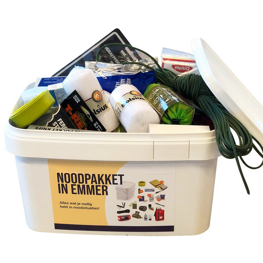 Compleet noodpakket in emmer